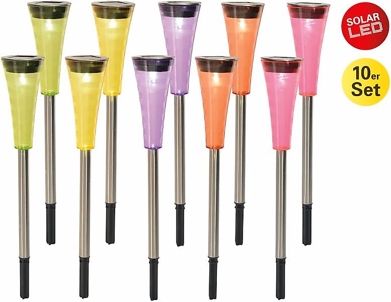 näve LED Solarleuchte "Multi" 10 Stk. Solar günstig online kaufen