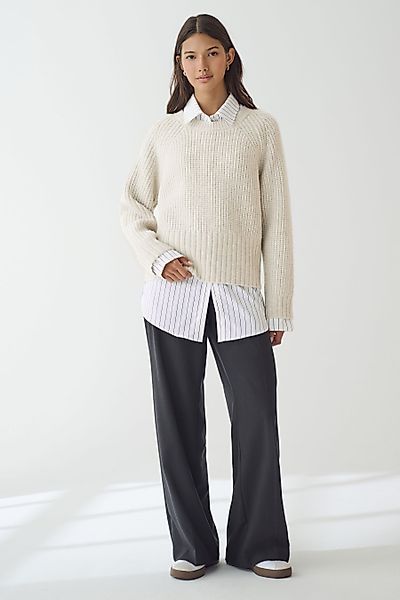 Next 2-in-1-Pullover Strickpullover mit Hemdlage und günstig online kaufen