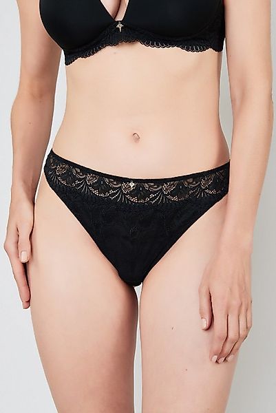 JOOP! Tanga Beautiful florale Spitze, Stretch-Bund, elastisch günstig online kaufen