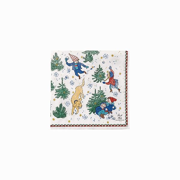 Hutschenreuther Christbaumschmuck Weihnachtsspiele, Servietten 33x33/20, Hu günstig online kaufen