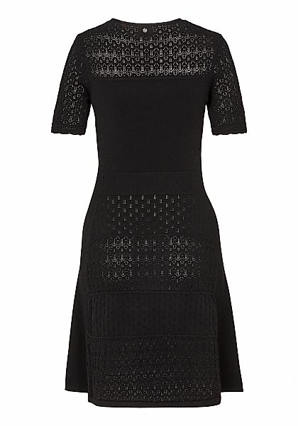 BOSS ORANGE Strickkleid "Fuart Premium Damenmode" mit BOSS Logo-Charm günstig online kaufen