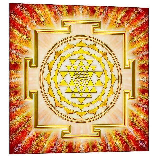 Posterlounge Wandbild Sri Yantra – Artwork günstig online kaufen