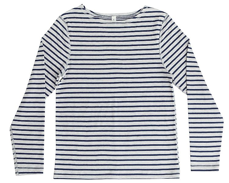Leela COTTON Langarmshirt Damen Wendelangarmshirt günstig online kaufen
