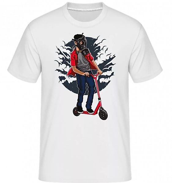 Gasmask Rider · Shirtinator Männer T-Shirt günstig online kaufen