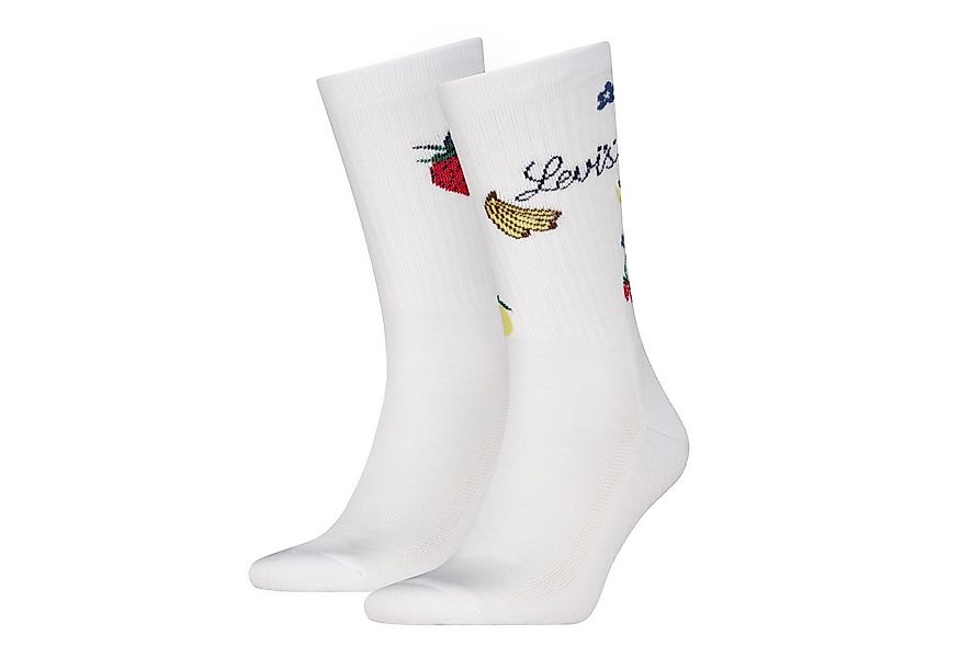 Levi's® Socken LEVIS REG CUT FRUIT AOP (2 Paar) Cotton-Mix, Fruit-Design, e günstig online kaufen