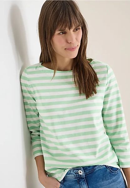 Gestreiftes Basic Shirt günstig online kaufen