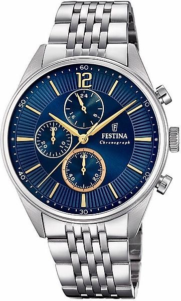 Festina Chronograph Timeless Chronograph F20285/3, Armbanduhr, Quarzuhr, He günstig online kaufen