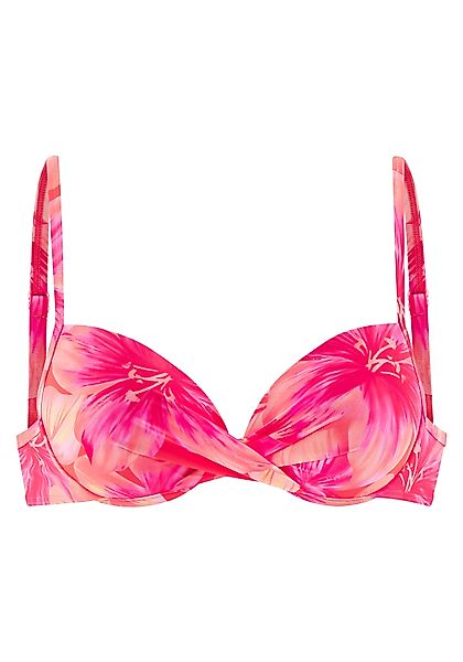 s.Oliver Push-Up-Bikini-Top Jayce, mit Blumenprint günstig online kaufen