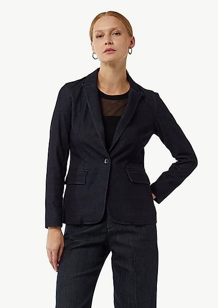 Comma Blusenblazer Jeansblazer mit Reverskragen günstig online kaufen