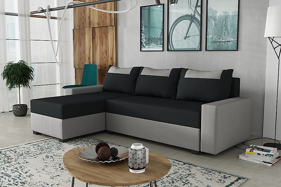 Fun Möbel Ecksofa Sofa HEDVIG Ottomane günstig online kaufen