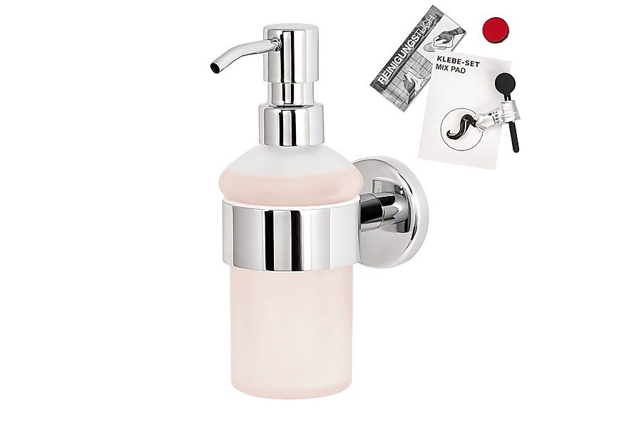 bremermann Seifenspender Bad-Serie LUCENTE - Edelstahl hochglänzend inkl. K günstig online kaufen