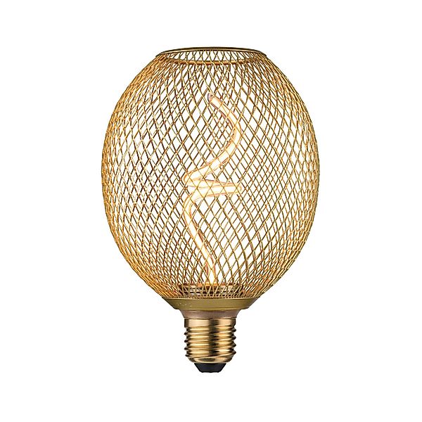 Paulmann "Metallic Glow Standard 230V LED Globe E27 180lm 4W 1800K dimmbar günstig online kaufen