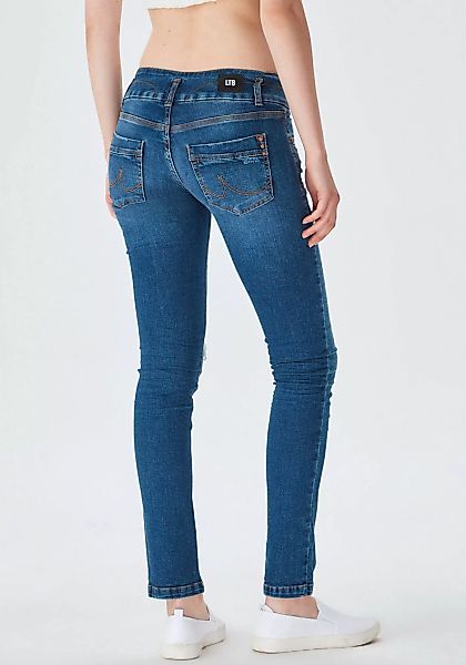 LTB Slim-fit-Jeans "ZENA", mit breitem Bund mit Doppelknopf günstig online kaufen