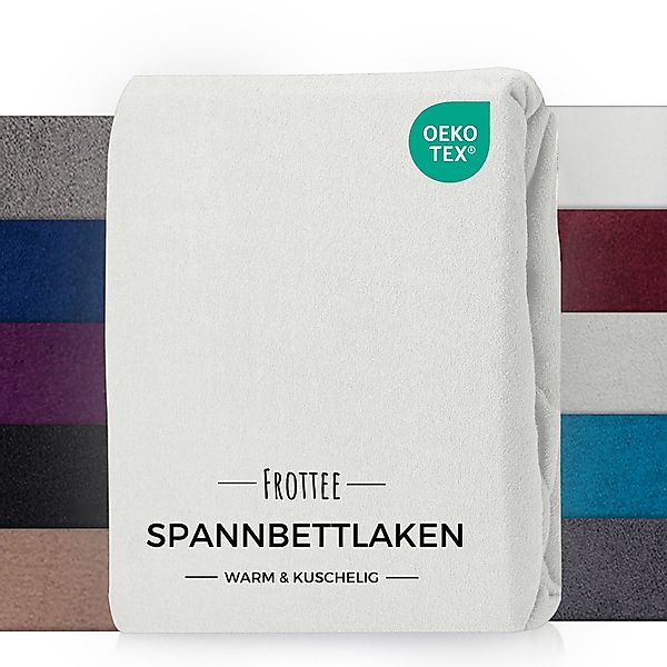 Carpe Sonno Spannbettlaken Frottee Spannbettlaken aus günstig online kaufen