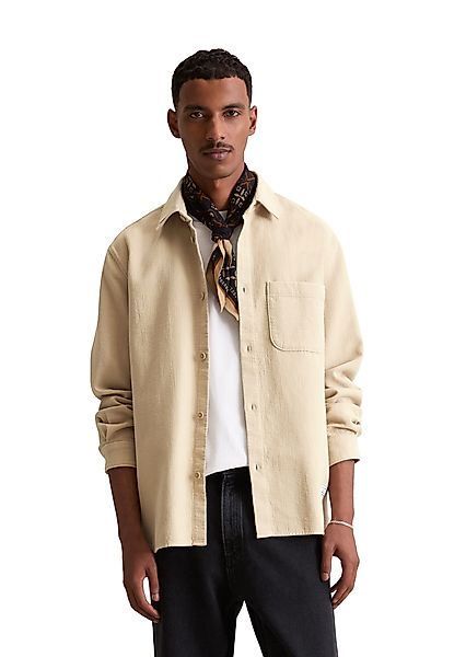 Marc OPolo DENIM Langarmhemd "mit feiner Struktur" günstig online kaufen