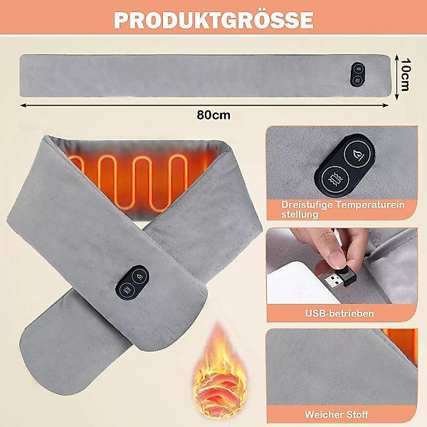 Rosnek Halstuch Beheizt, 3 Temperatur, USB, günstig online kaufen