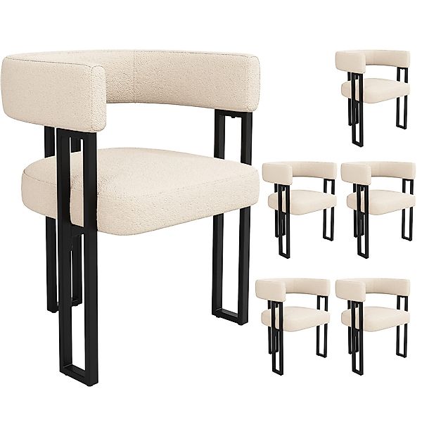 MODFU Esszimmerstuhl Make-up-Stuhl,Schminkstuhl,Luxusstuhl (2-6er Set Luxus günstig online kaufen