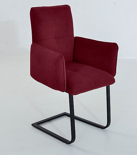 K+W Komfort & Wohnen Freischwinger "6502" () Freischwinger mit Armlehnen, F günstig online kaufen