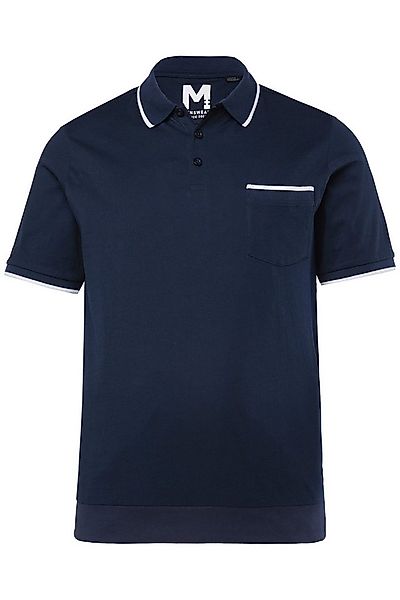 Men Plus Poloshirt Poloshirt Bauchfit Halbarm Brusttasche bis 8 XL günstig online kaufen