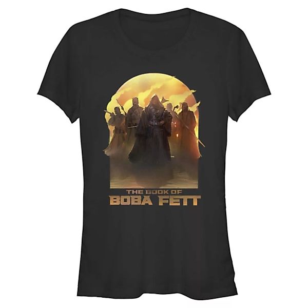 Star Wars - Book of Boba Fett - Gruppe Leading By Example - Frauen T-Shirt günstig online kaufen