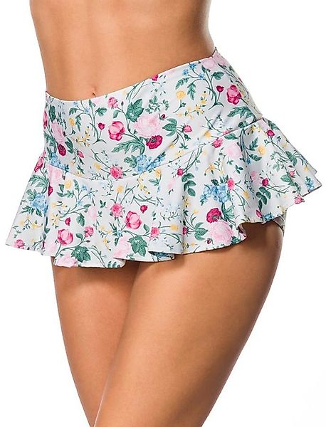 Vintage Bikini-Röckchen Grün/Pink/Gelb günstig online kaufen