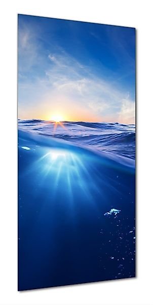 Wallario Duschrückwand Wellen im Meer bei günstig online kaufen