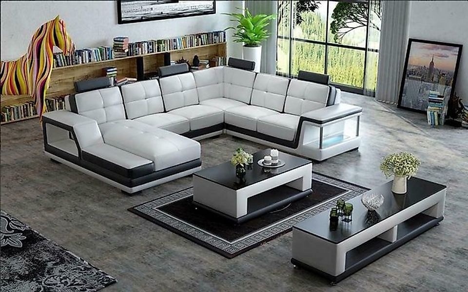 JVmoebel Ecksofa Ecksofa U Form Sofa Couch Polster Ecksofa Wohnlandschaft, günstig online kaufen