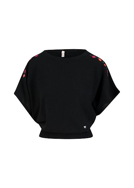 Blutsgeschwister Kurzarmpullover - Picnic Friend - Shirt Damen - Top - Stri günstig online kaufen