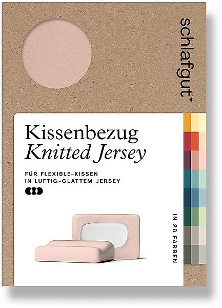 Schlafgut Kissenbezug »Pure flexibler Kissenbezug für Nackenstützkissen«, ( günstig online kaufen