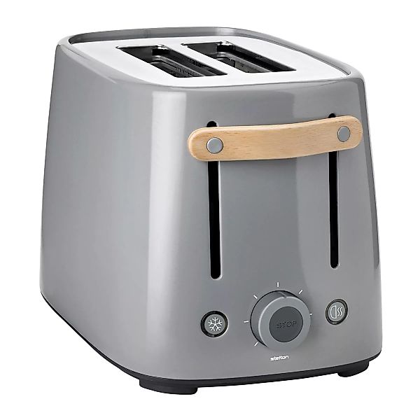 Stelton - Emma 2-Scheiben Toaster - grau/LxBxH 30,5x19,5x20cm/7 Bräunungstu günstig online kaufen
