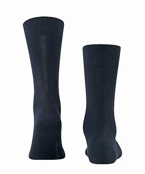 FALKE Sensitive London Herren Socken, 43-46, Blau, Uni, Baumwolle, 14616-63 günstig online kaufen