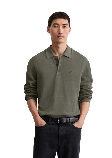 Marc O'Polo Rollkragenpullover aus feinem Bio-Baumwoll-Piqué günstig online kaufen