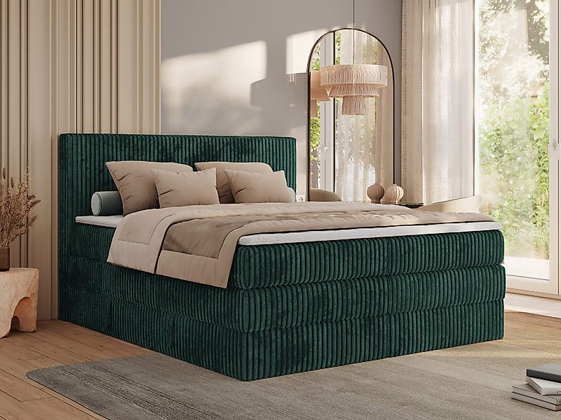 MKS MÖBEL Boxspringbett TILIANO KING (Packung, günstig online kaufen