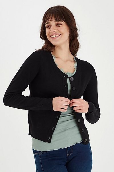 fransa Strickjacke FRZuvic 71 (1-tlg) Plain/ohne Details günstig online kaufen