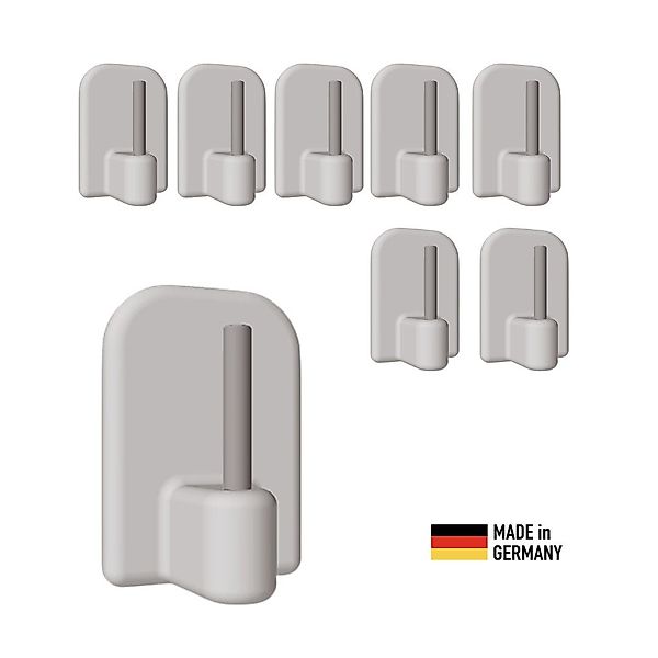 novumfix Gardinenhaken Klebehaken weiß selbstklebend (8 günstig online kaufen