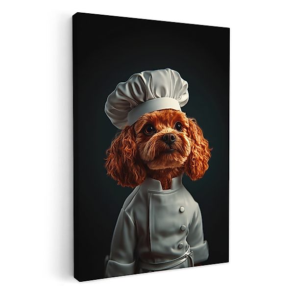 OneMillionCanvasses® Leinwandbild Braun - Koch - günstig online kaufen