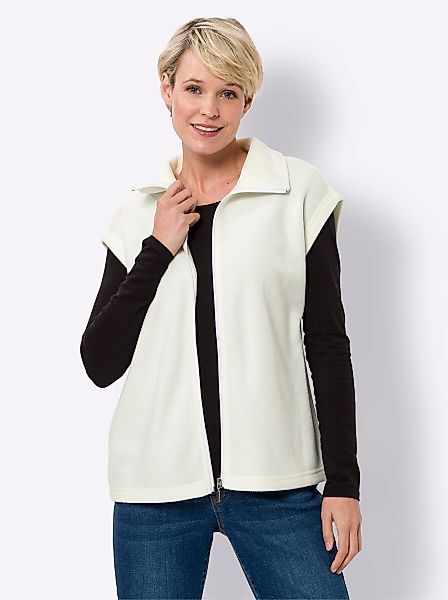 Sieh an! Fleeceweste Fleeceweste Länge ca. günstig online kaufen