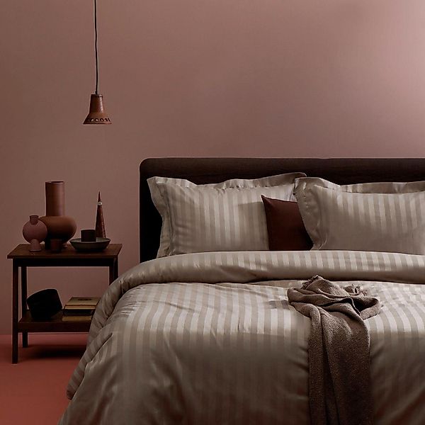 damai Bettwäsche "Streifsatin in Gr. 135x200, 155x220 oder 200x200 cm" 3 St günstig online kaufen