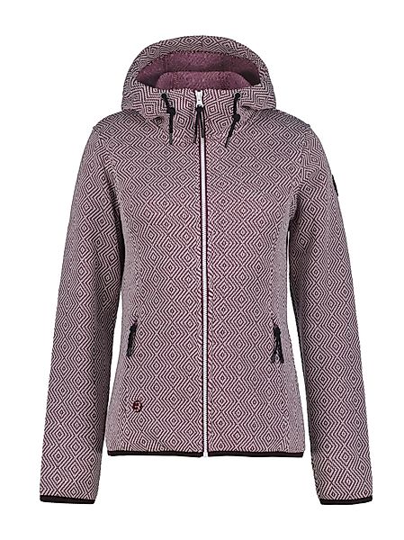 Icepeak Strickfleecejacke "D STRICKFLEECEJACKE ADRIAN" 1 Stk. tlg. mit Kapu günstig online kaufen