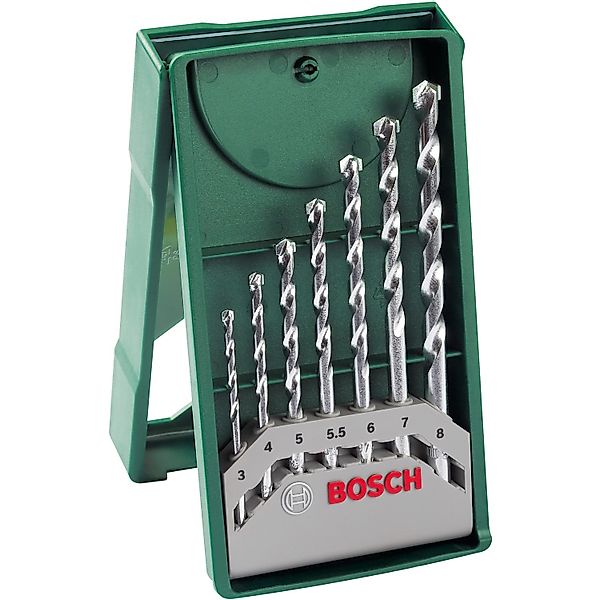 BOSCH Steinbohrer, (7 Teile), Mini-X-Line Set, günstig online kaufen