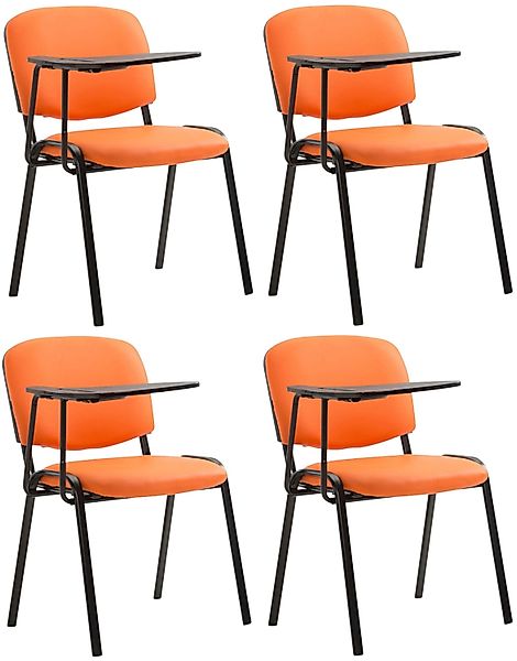 CLP Besucherstuhl Ken (4er Set), Kunstleder-Bezug, günstig online kaufen