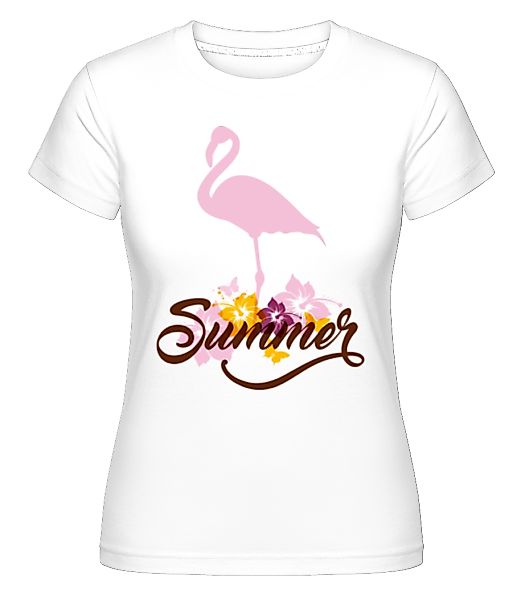 Summer Flamingo · Shirtinator Frauen T-Shirt günstig online kaufen