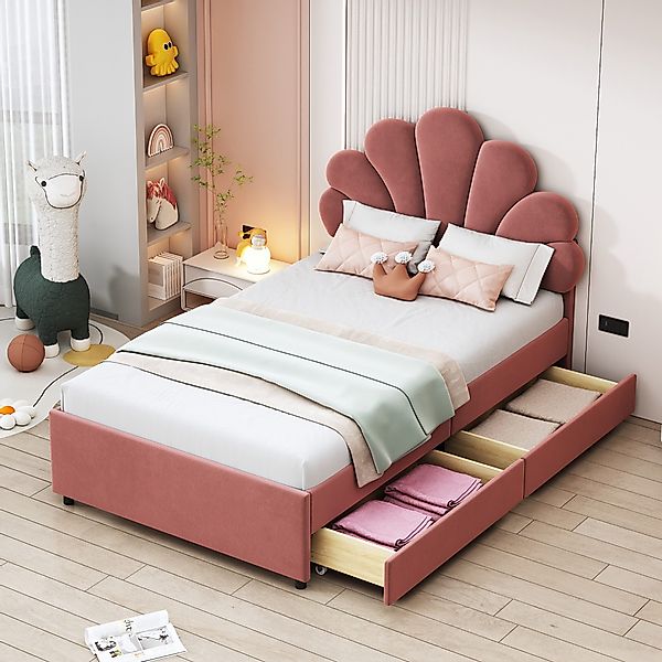 STILVORA Kinderbett 90x200 Kinderbett mit Matratze,Jugendbett günstig online kaufen