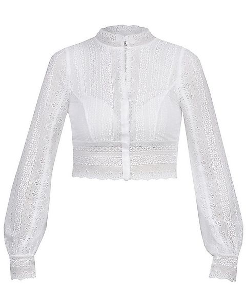 MarJo Dirndlbluse 'Hetty-Emilia' Langarm 302400, Offwhite günstig online kaufen