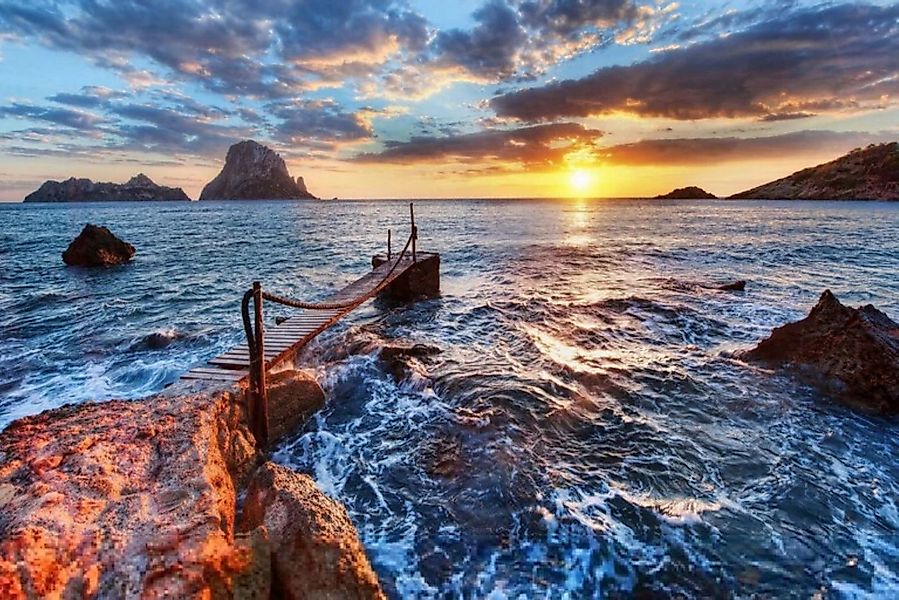 LA CUTE Malen nach Zahlen 5d Diamond Painting Meer Felsenküste Malen nach Z günstig online kaufen