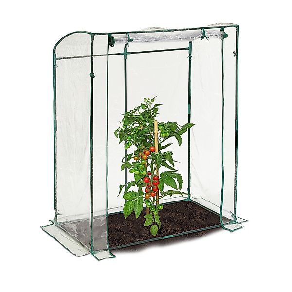 relaxdays Foliengewächshaus Tomatengewächshaus mit PVC-Folie günstig online kaufen