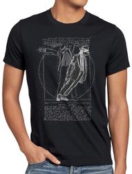 style3 T-Shirt Vitruvianischer Pop King jackson günstig online kaufen