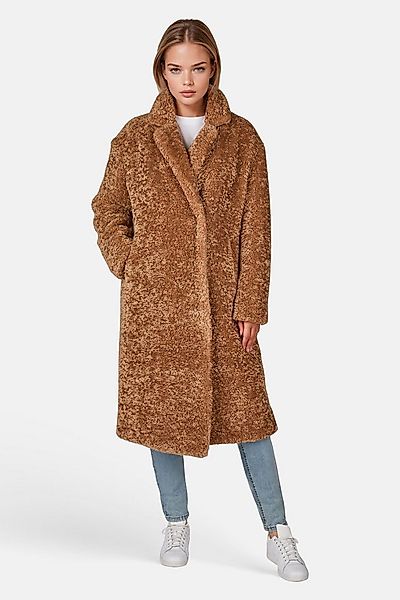 White Label Langmantel mit breitem Reverskragen günstig online kaufen