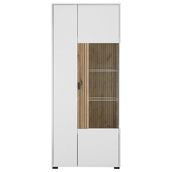 INOSIGN Vitrine "Hudson, Stauraumvitrine", in moderner Trendfarbe, Griffe a günstig online kaufen