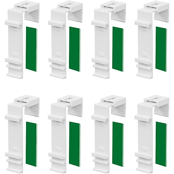 LuxusKollektion Jalousie Klemmfix Halterung 8 Stk günstig online kaufen